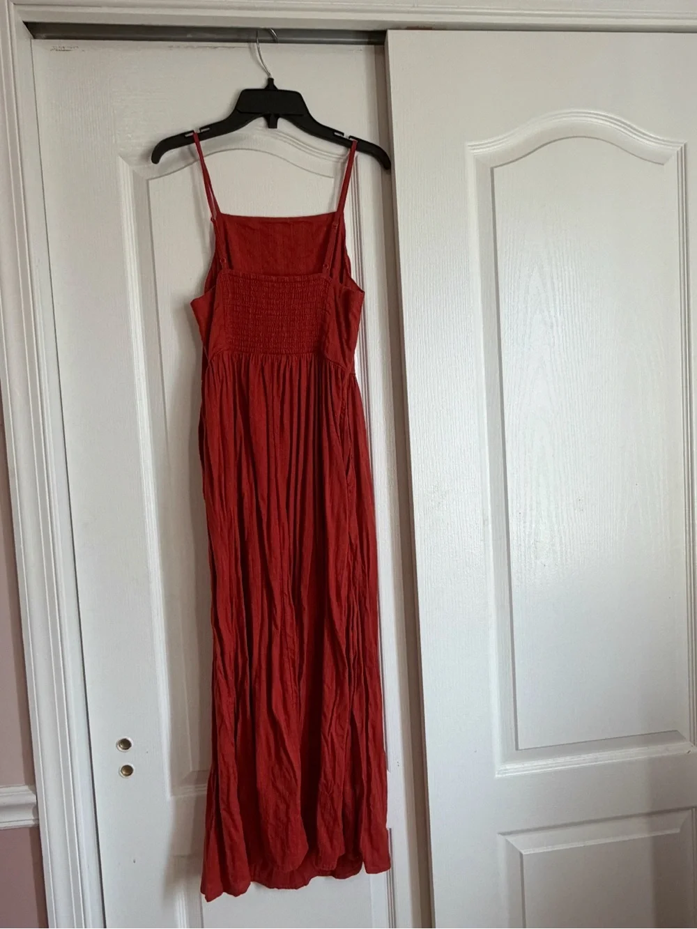 Old Navy Red Spaghetti-Strap Maxi Dress